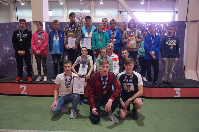 Команда школы-интерната на Чемпионате.
